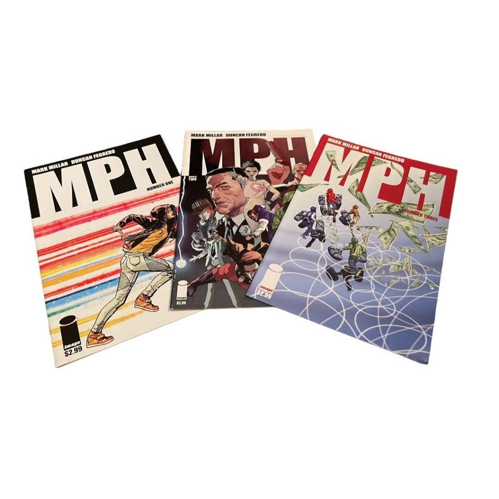 MPH Numbers #1-3 Image Comic Set of 3 2014